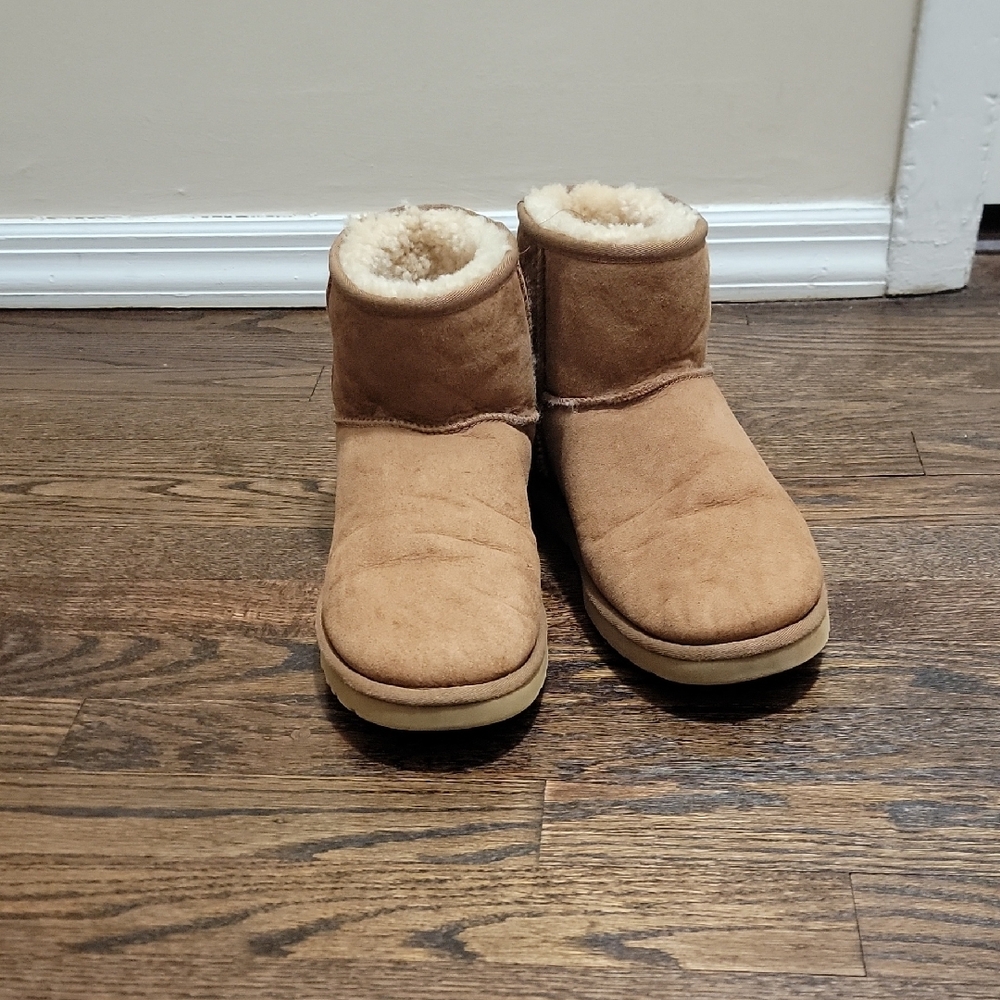 UGG Tan Ankle Boots